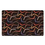Australian Boomerang Pattern Print Polyester Doormat