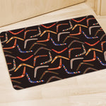 Australian Boomerang Pattern Print Polyester Doormat