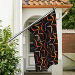 Australian Boomerang Pattern Print Polyester Flag