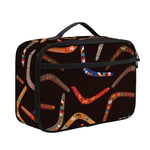 Australian Boomerang Pattern Print Portable Lunch Bag