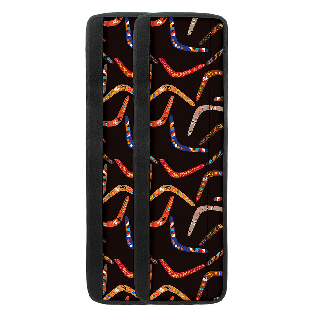 Australian Boomerang Pattern Print Refrigerator Handle Covers