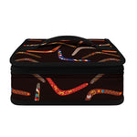 Australian Boomerang Pattern Print Small Lunch Bag