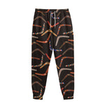 Australian Boomerang Pattern Print Sweatpants