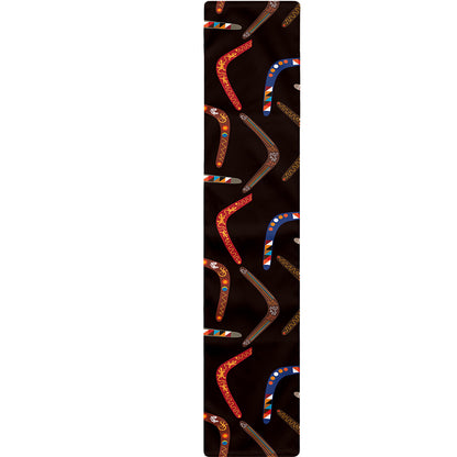 Australian Boomerang Pattern Print Table Runner