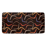 Australian Boomerang Pattern Print Towel