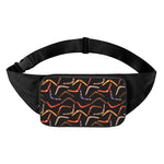 Australian Boomerang Pattern Print Waist Bag