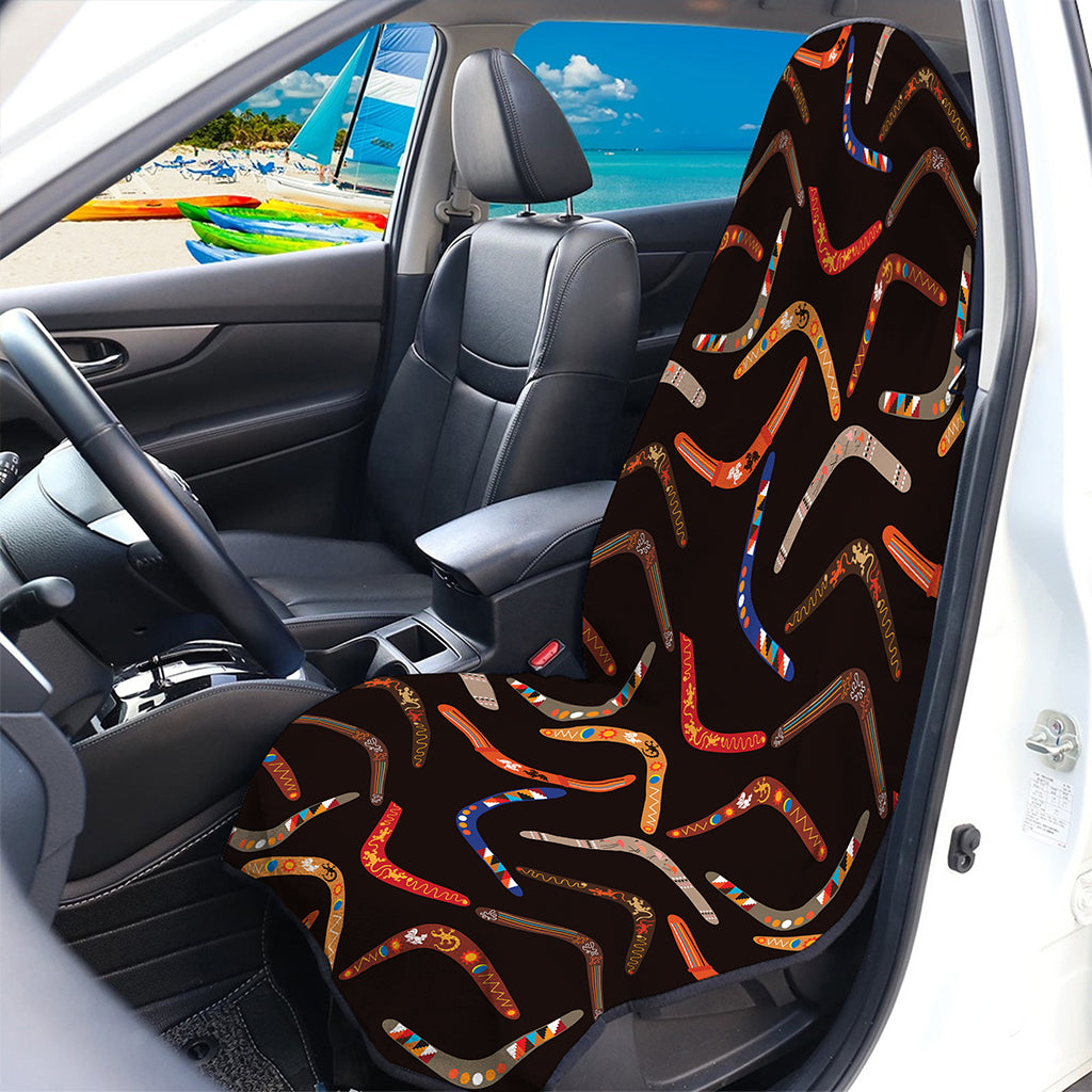 Australian Boomerang Pattern Print Waterproof Car Seat Cover