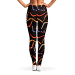Australian Boomerang Pattern Print Women's Leggings