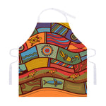 Australian Ethnic Pattern Print Adjustable Apron