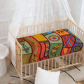 Australian Ethnic Pattern Print Baby Crib Sheet