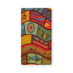 Australian Ethnic Pattern Print Baby Crib Sheet
