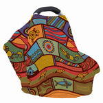 Australian Ethnic Pattern Print Baby Seat Cover