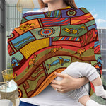 Australian Ethnic Pattern Print Baby Seat Cover