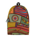 Australian Ethnic Pattern Print Backpack
