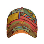 Australian Ethnic Pattern Print Baseball Cap