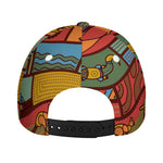 Australian Ethnic Pattern Print Baseball Cap