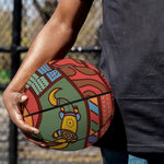 Australian Ethnic Pattern Print Basketball