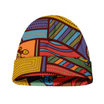 Australian Ethnic Pattern Print Beanie