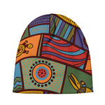 Australian Ethnic Pattern Print Beanie