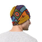 Australian Ethnic Pattern Print Beanie