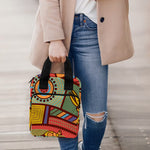 Australian Ethnic Pattern Print Bible Tote Bag