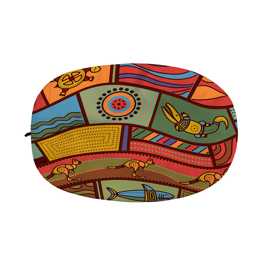 Australian Ethnic Pattern Print Car Side Mirror Covers