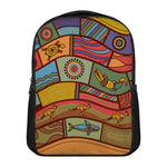 Australian Ethnic Pattern Print Casual Backpack