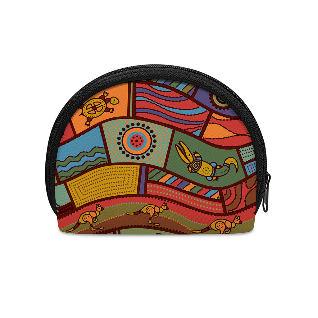 Australian Ethnic Pattern Print Coin Purse