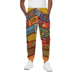 Australian Ethnic Pattern Print Cotton Pants