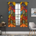 Australian Ethnic Pattern Print Curtain