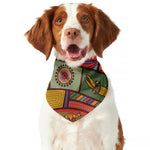 Australian Ethnic Pattern Print Dog Bandana