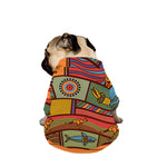 Australian Ethnic Pattern Print Dog Zip Up Jacket