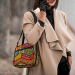 Australian Ethnic Pattern Print Double Strap Bible Bag