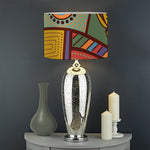 Australian Ethnic Pattern Print Drum Lamp Shade