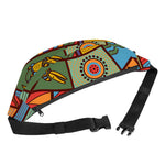 Australian Ethnic Pattern Print Fanny Pack