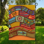 Australian Ethnic Pattern Print Garden Flag