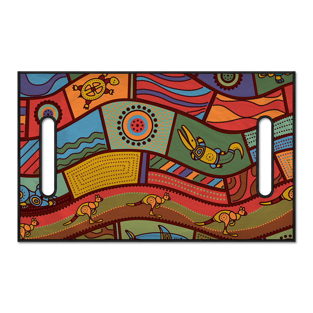 Australian Ethnic Pattern Print Golf Cart Seat Cover