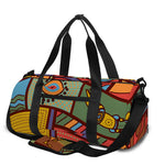 Australian Ethnic Pattern Print Gym Bag