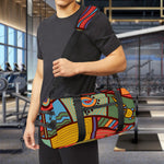 Australian Ethnic Pattern Print Gym Bag