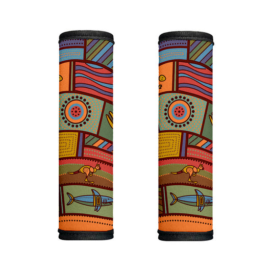 Australian Ethnic Pattern Print Handle Covers