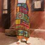 Australian Ethnic Pattern Print Harem Pants