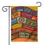 Australian Ethnic Pattern Print House Flag