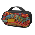 Australian Ethnic Pattern Print Insulin Cooler Travel Case