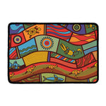 Australian Ethnic Pattern Print Kitchen Mat