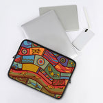 Australian Ethnic Pattern Print Laptop Sleeve