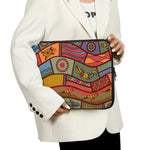 Australian Ethnic Pattern Print Laptop Sleeve