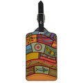 Australian Ethnic Pattern Print Luggage Tag