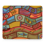 Australian Ethnic Pattern Print Mouse Pad