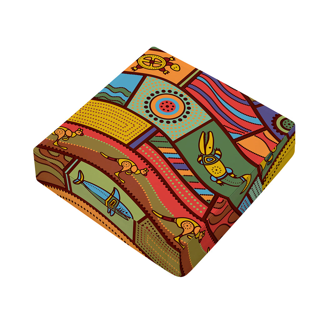 Australian Ethnic Pattern Print Outdoor Seat Cushion Cover