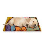 Australian Ethnic Pattern Print Pet Cooling Mat Cover